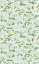 Carta da parati Cupani di Osborne & Little, collezione Belvedere, colorazione Aqua (W8122-02): campione