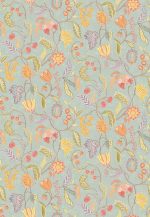 Carta da parati Masino di Osborne & Little, collezione Belvedere, colorazione Aqua (W8120-01): campione
