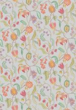 Carta da parati Masino di Osborne & Little, collezione Belvedere, colorazione Metallic Silver (W8120-03): campione