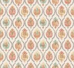 Carta da parati Mysore di Osborne & Little, collezione Belvedere, colorazione Stone / Celadon (W8121-05): campione