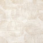 Campione di carta da parati Otoko nella colorazione Pampas (W930/01) di Black Edition: grandi forme circolari sfumate su fondo rigato, con superficie metallizzata.