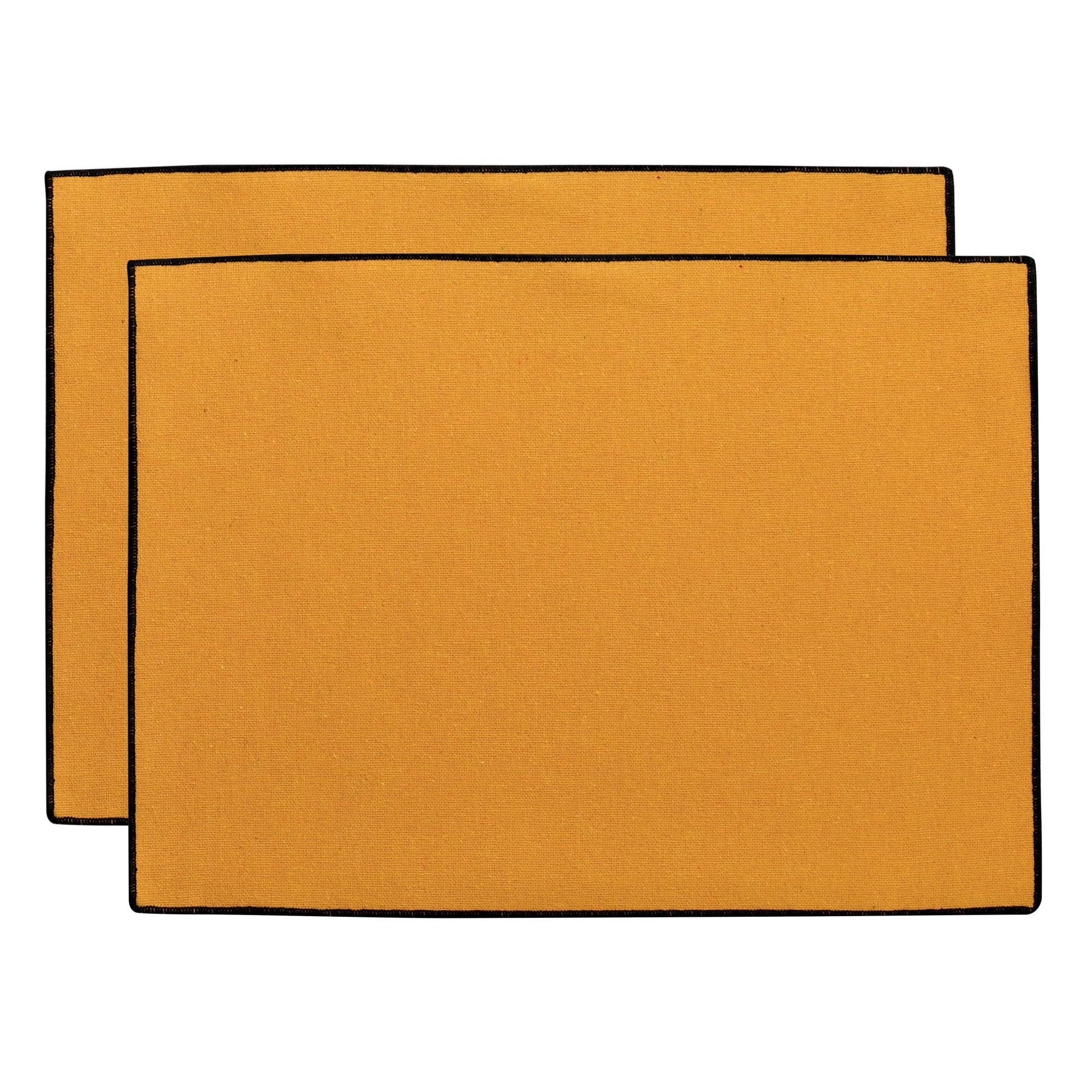 Set 2 tovagliette Laora in cotone riciclato antimacchia 33 × 45 cm - immagine 4