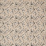 Tessuto Avila di Osborne & Little, collezione Belvedere, colorazione Linen / Charcoal (F8083-02): campione