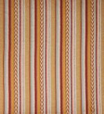 Tessuto Livenza di Osborne & Little, collezione Brenta, colorazione Amber / Brick (F8111-02): campione