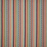 Tessuto Livenza di Osborne & Little, collezione Brenta, colorazione Blush / Denim (F8111-01): campione