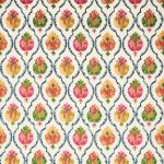 Tessuto Mysore di Osborne & Little, collezione Belvedere, colorazione Ivory / Multi (F8080-01): campione