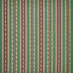 Tessuto Ombrone di Osborne & Little, collezione Brenta, colorazione Celadon / Coral / Ochre (F8110-03): campione