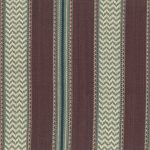 Tessuto Tanaro di Osborne & Little, collezione Brenta, colorazione Aubergine (F8112-02): campione