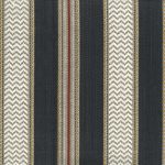 Tessuto Tanaro di Osborne & Little, collezione Brenta, colorazione Charcoal (F8112-03): campione