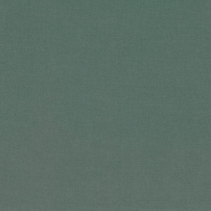 Campione del velluto Barcelona di Villa Nova nella colorazione Fir: verde abete profondo, con un sottotono grigio, tinta unita in doppia larghezza 295 cm.