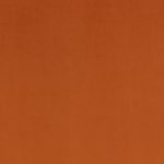 Campione del velluto Barcelona di Villa Nova nella colorazione Fox: arancio volpe, tinta unita in doppia larghezza 295 cm.