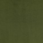 Campione del velluto Barcelona di Villa Nova nella colorazione Jungle: verde oliva scuro, tinta unita in doppia larghezza 295 cm.