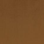 Campione del velluto Barcelona di Villa Nova nella colorazione Toffee: marrone caramello, tinta unita in doppia larghezza 295 cm.